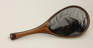 Small sized Landing net of purple heart and sycamore