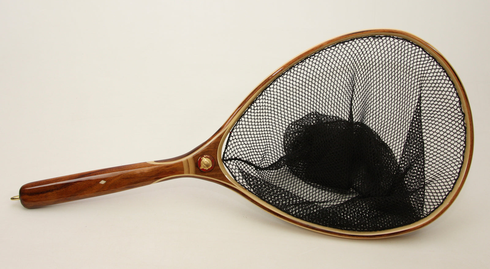 Larger Fly Fishing Net: Koa and Bamboo