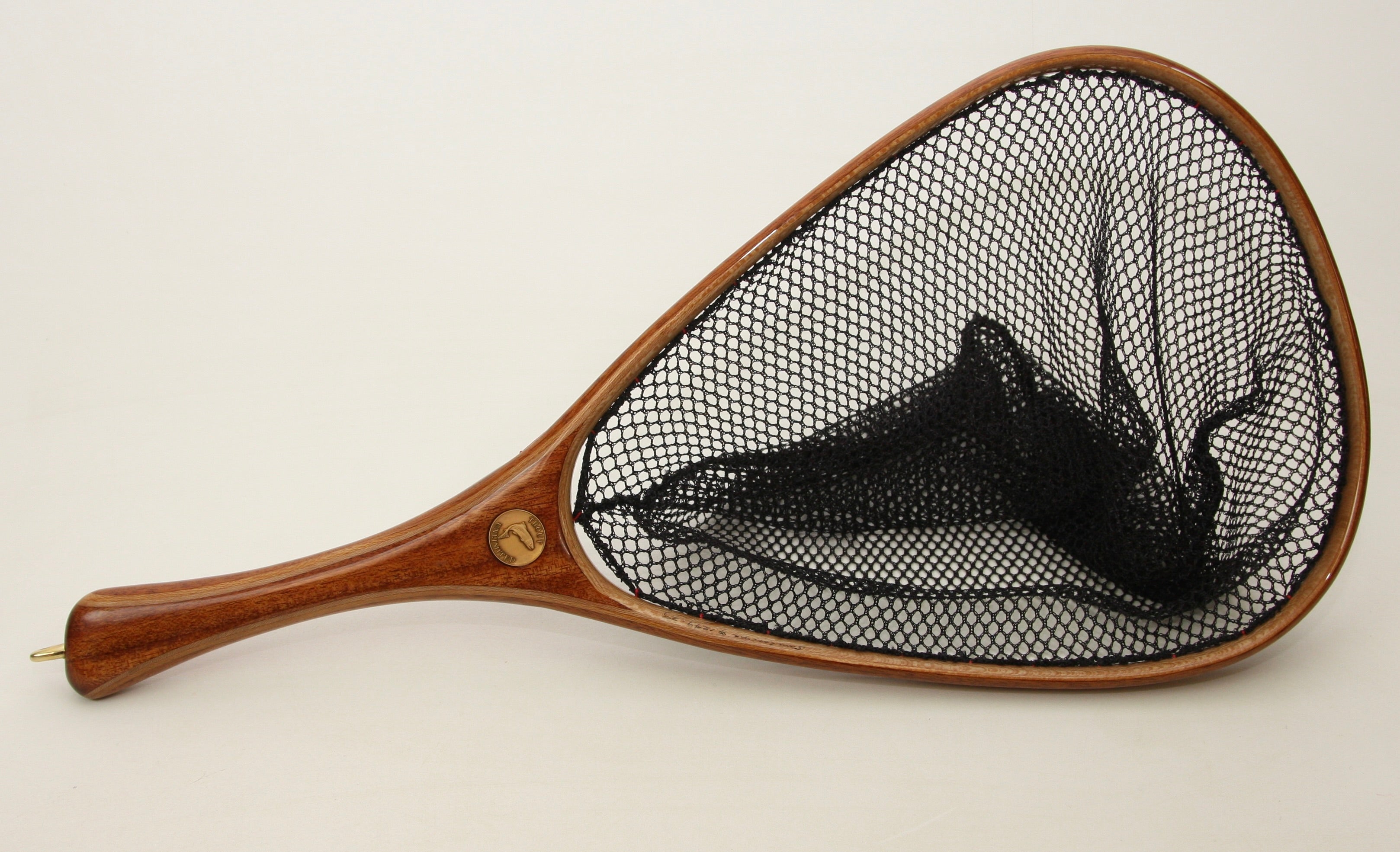 custom wood fly fishing net Medium sized custom Fly Fishing Landing Net with Unique hardwoods