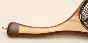 Medium Sized Landing Net of Walnut and Box-Elder