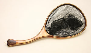 Medium Sized Landing Net of Walnut and Box-Elder (Copy)