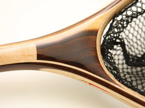 Small landing net in Maple and Texas ebony