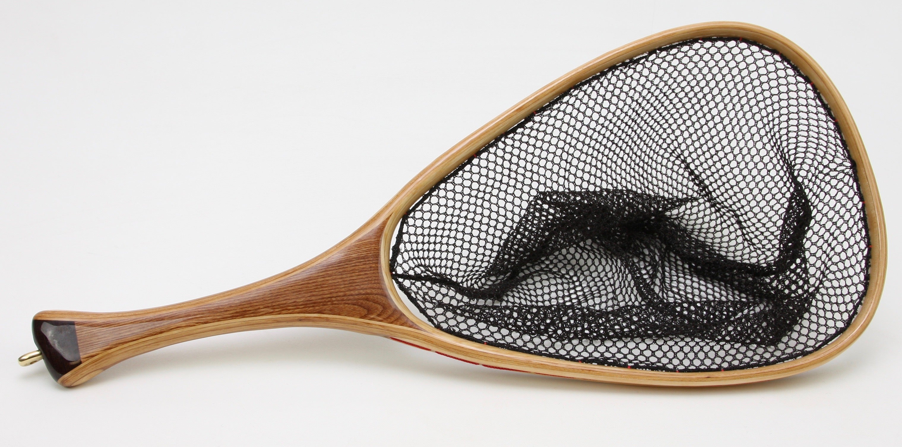 Medium sized Custom Fly Fishing Net; Elm and Bocote
