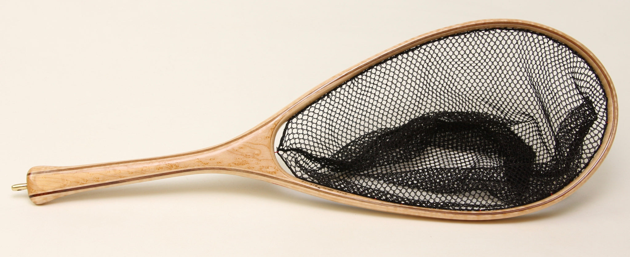 Medium Landing Net with GB Special Hoop in Maple and Walnut - Nets that  Honor the Fish