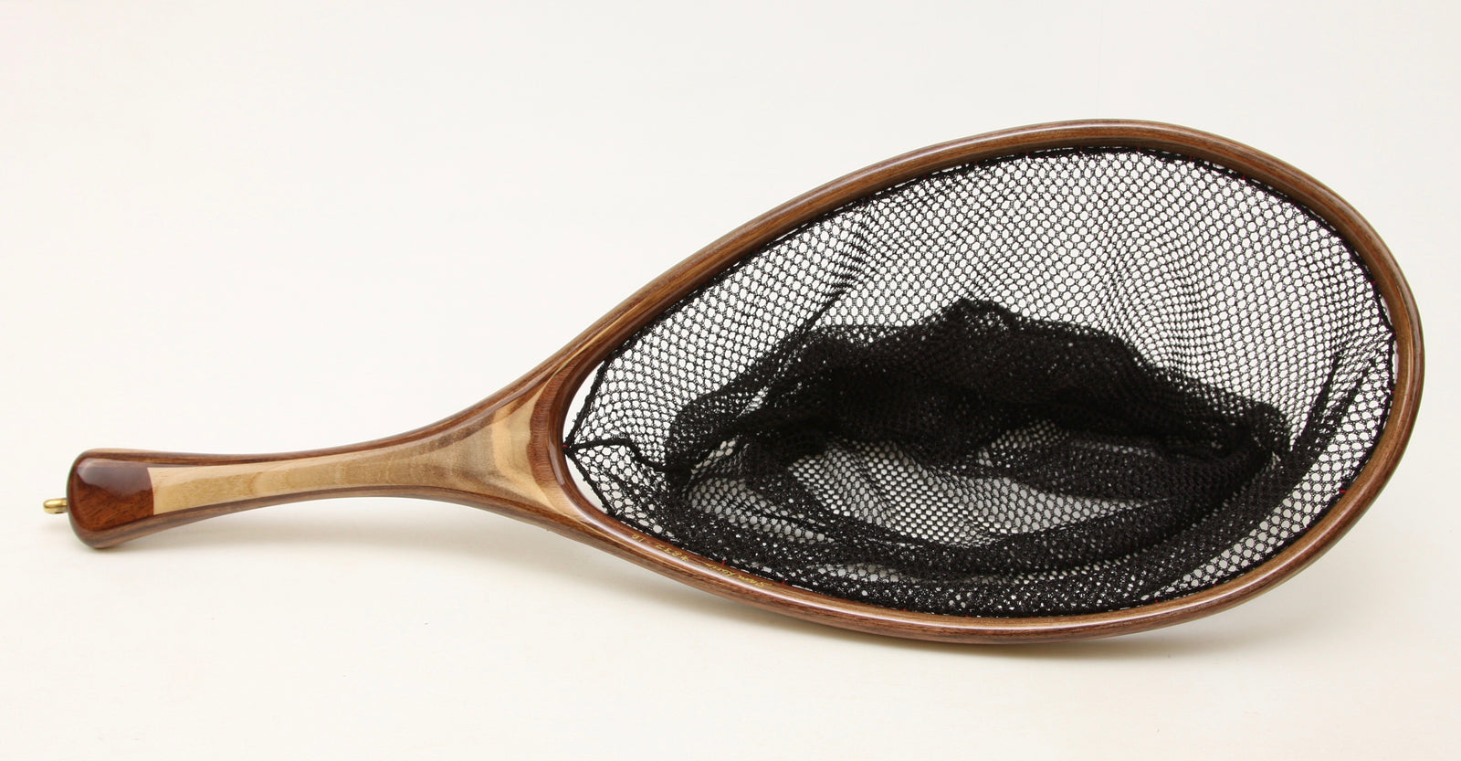 Fly Fishing Landing Net Wolf River Model Fine Wood Handcrafted in Wisconsin  Ready to Ship 5 Year Anniversary Gift 
