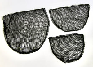 china replacement fishing net bags Soft nylon catch and release, landing net bags. Made in the USA