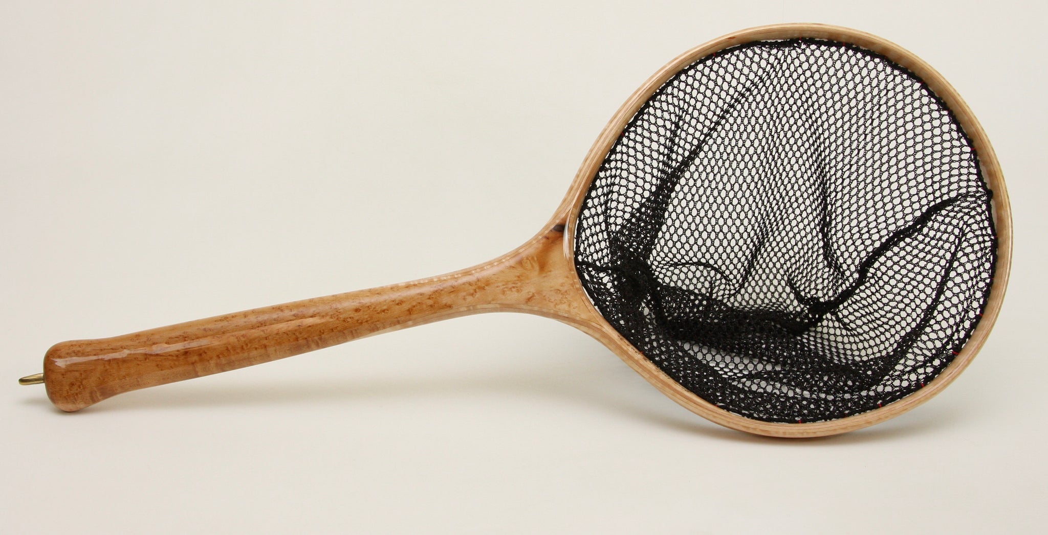 best net for tenkara fishing DRAGONtail Damo 30cm making it perfect for long fishing days Titanium Tenkara Net | Tenkara