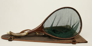 Medium sized Fly Fishing Net: Deer Antler and Walnut