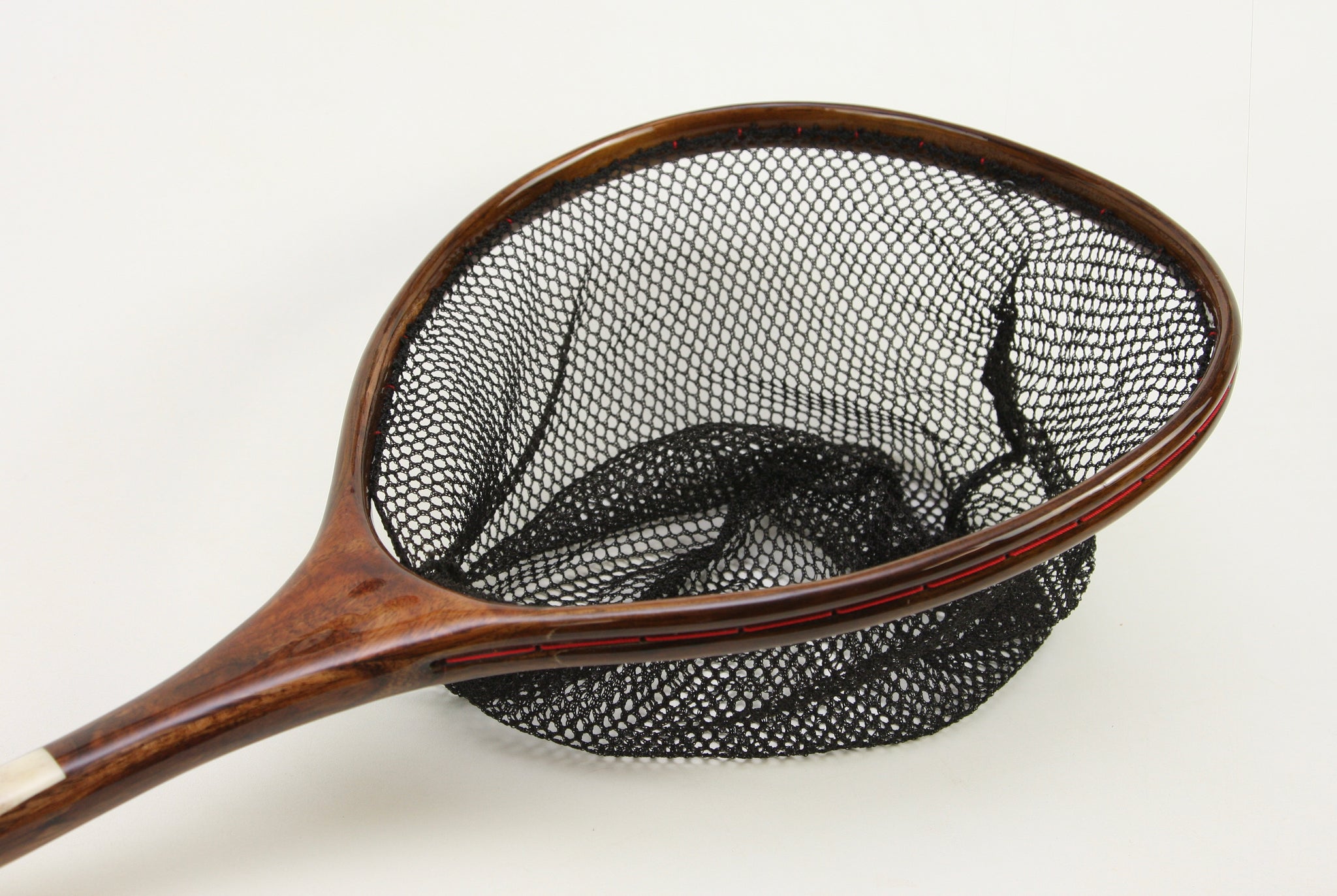 Medium sized Fly Fishing Landing Net with Elk Antler and Walnut: $600 as  shown - Nets that Honor the Fish
