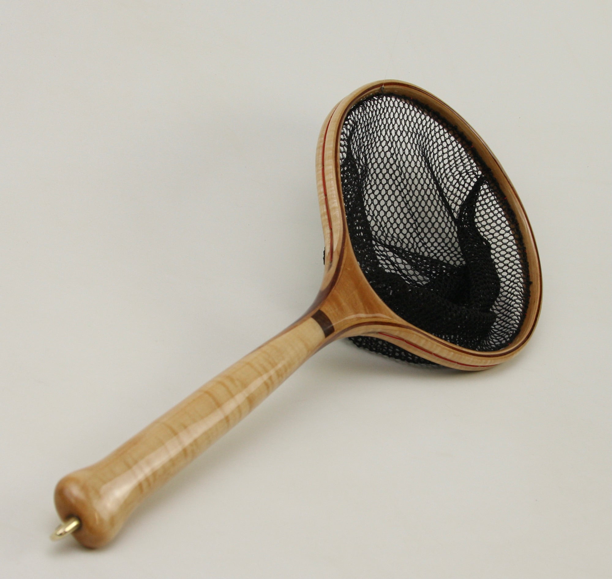 aztec fishing net American Tenkara, A smaller wooden landing net for elegant fishing