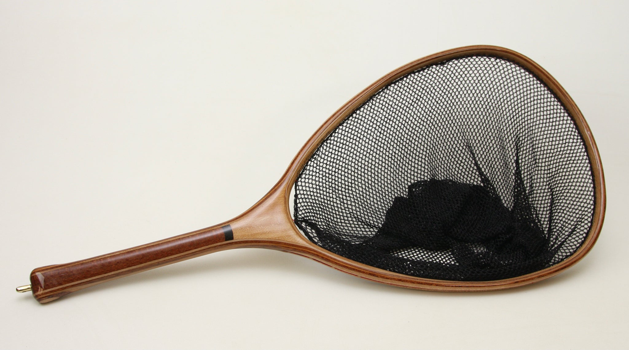 Large Landing Net in mixed colors and lace. - Nets that Honor the Fish