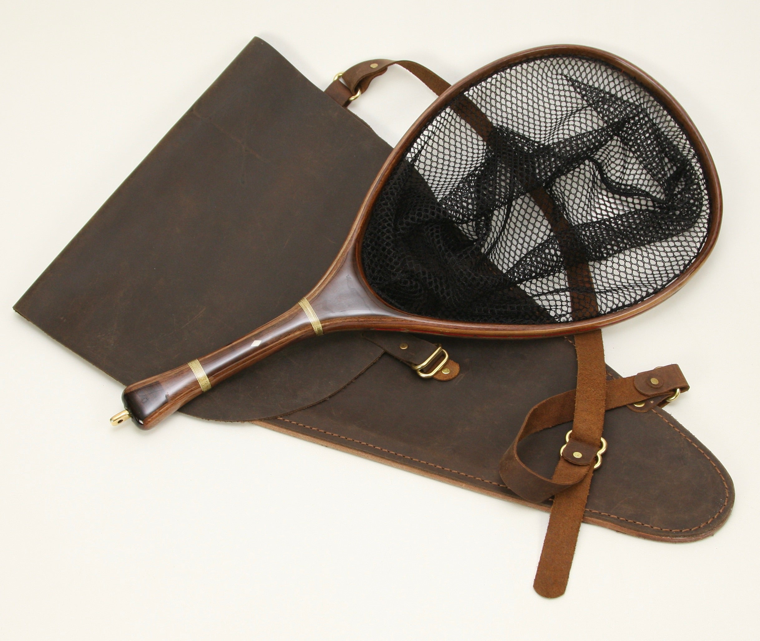 Custom Leather Landing Net Cases, Handmade in the USA. - Nets that