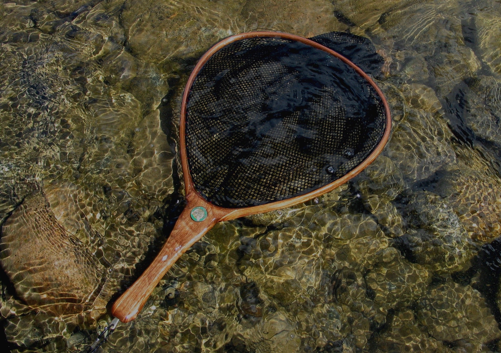 custom wood fly fishing net Ordering a custom wooden landing net at flyfishingnet.net