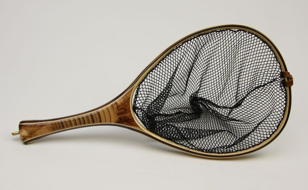 Medium sized Landing Net : Segmented bamboo and beauty. - Nets that Honor  the Fish